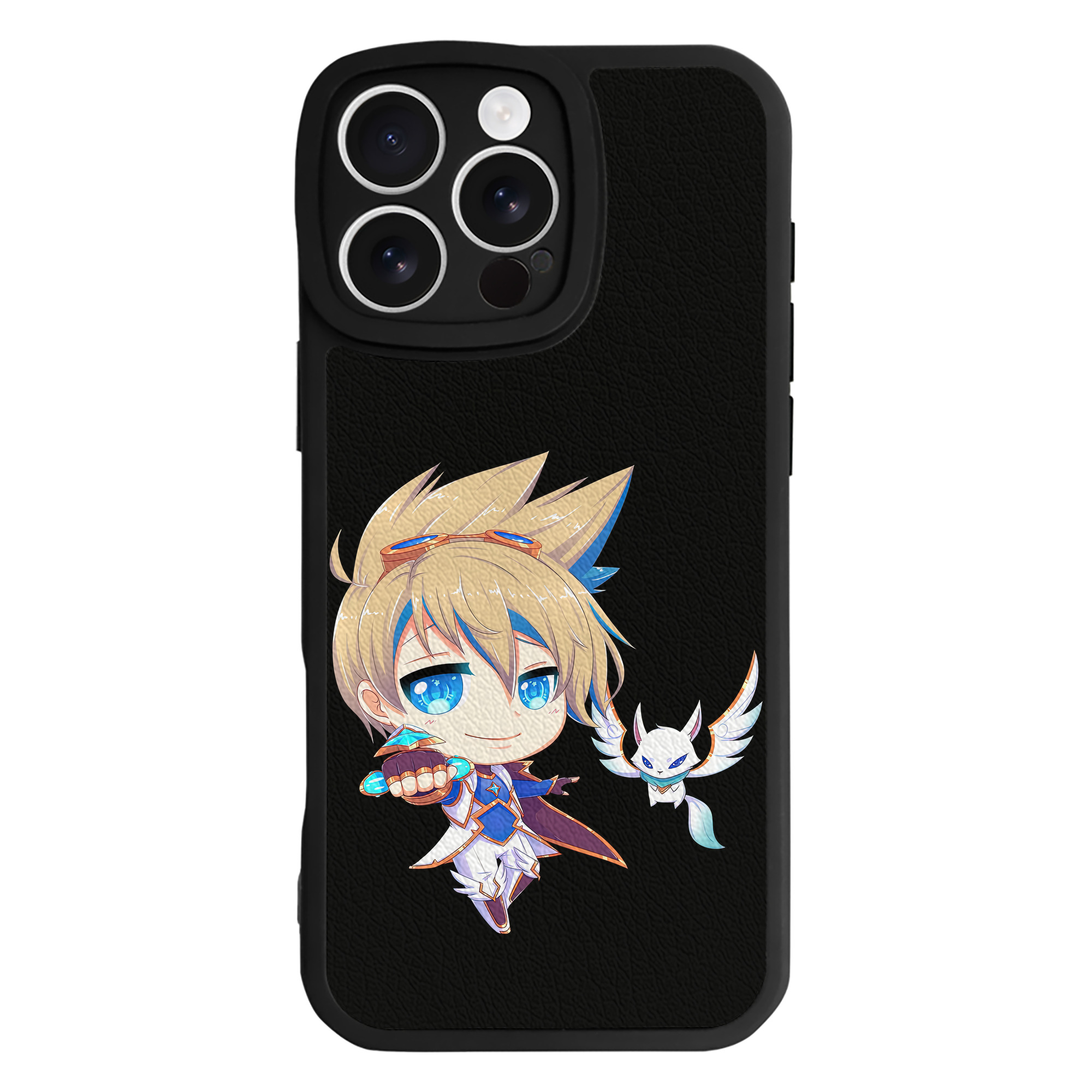 （画像用） リーグ・オブ・レジェンド League of Legends LOL 【iPhone 16シリーズ対応】シリコンスマホケース（レザー調） 材質：シリコン
